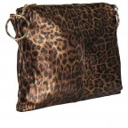 Umhängetasche Leoprint Braun, Farbe: braun, Marke: Hausfelder Manufaktur, EAN: 4065646024755, Abmessungen in cm: 35.5x25x1.2, Bild 2 von 7