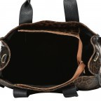 Handtasche Leoprint Braun, Farbe: braun, Marke: Hausfelder Manufaktur, EAN: 4065646024793, Abmessungen in cm: 32x24x15, Bild 7 von 7