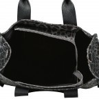 Handtasche Leoprint Grau, Farbe: grau, Marke: Hausfelder Manufaktur, EAN: 4065646024809, Abmessungen in cm: 32x24x15, Bild 7 von 7