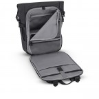 Rucksack Lisbon All Black, Farbe: schwarz, Marke: Kapten & Son, EAN: 4251145252656, Abmessungen in cm: 33x45x21, Bild 10 von 12