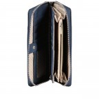 Geldbörse Eva Wallet EV2 Nubuk Blue, Farbe: blau/petrol, Marke: Zwei, EAN: 4250257933729, Abmessungen in cm: 19x11x3, Bild 4 von 4