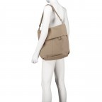 Umhängetasche Mademoiselle M140 Nubuk Cappucino, Farbe: braun, Marke: Zwei, EAN: 4250257935617, Abmessungen in cm: 35x35x18, Bild 4 von 8