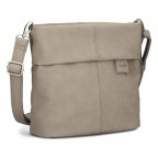Umhängetasche Mademoiselle M8 vegan Nubuk Cappuccino, Farbe: braun, Marke: Zwei, EAN: 4250257935563, Abmessungen in cm: 23x25x10, Bild 2 von 9