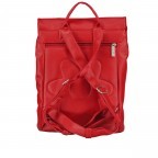 Rucksack Mademoiselle MR13 Cherry, Farbe: rot/weinrot, Marke: Zwei, EAN: 4250257933415, Abmessungen in cm: 34.5x37x12, Bild 4 von 6