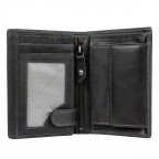 Geldbörse Hazel mit RFID-Schutz Black, Farbe: schwarz, Marke: The Chesterfield Brand, EAN: 8719241028767, Abmessungen in cm: 9x13x1, Bild 4 von 5