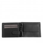 Geldbörse Marion mit RFID-Schutz Black, Farbe: schwarz, Marke: The Chesterfield Brand, EAN: 8719241028798, Abmessungen in cm: 12.2x9.5x3, Bild 3 von 4