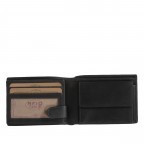 Geldbörse Marvin mit RFID-Schutz Schwarz, Farbe: schwarz, Marke: The Chesterfield Brand, EAN: 8719241028859, Abmessungen in cm: 10.5x8x3, Bild 3 von 5