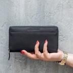 Geldbörse Halle mit RFID-Schutz Black, Farbe: schwarz, Marke: The Chesterfield Brand, EAN: 8719241064963, Abmessungen in cm: 19x10.5x2.5, Bild 6 von 6
