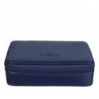 Schmuckkästchen merino Charmbox klein Dunkelblau, Farbe: blau/petrol, Marke: Windrose, EAN: 4031604015295, Abmessungen in cm: 14x4x10, Bild 2 von 2