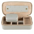 Schmucketui Aurora M Hellgrau, Farbe: grau, Marke: Windrose, EAN: 4006047397277, Abmessungen in cm: 20x5x9, Bild 1 von 2