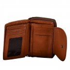 Geldbörse Anchor-Love Lilian SL-14502 mit RFID-Schutz Charming Cognac, Farbe: cognac, Marke: Harbour 2nd, EAN: 4046478083042, Abmessungen in cm: 13x9.5x3.5, Bild 4 von 6
