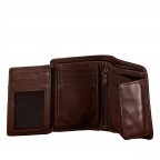 Geldbörse Anchor-Love Magnus SL-14528 Chocolate Brown, Farbe: braun, Marke: Harbour 2nd, EAN: 4046478083233, Abmessungen in cm: 9.5x12x2.5, Bild 5 von 5