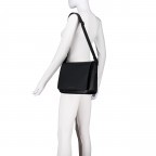 Kuriertasche Efeo mit Laptopfach 13 Zoll Nero, Farbe: schwarz, Marke: Valentino Bags, EAN: 8054942445230, Abmessungen in cm: 30.5x23.5x9.5, Bild 4 von 6