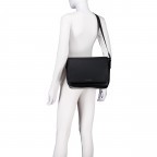 Kuriertasche Efeo mit Laptopfach 13 Zoll Nero, Farbe: schwarz, Marke: Valentino Bags, EAN: 8054942445230, Abmessungen in cm: 30.5x23.5x9.5, Bild 5 von 6