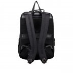 Rucksack Finix mit Laptopfach 13" Nero, Farbe: schwarz, Marke: Valentino Bags, EAN: 8054942656018, Abmessungen in cm: 30x39x17, Bild 4 von 6