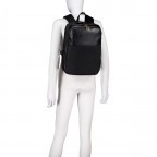 Rucksack Finix mit Laptopfach 13" Nero, Farbe: schwarz, Marke: Valentino Bags, EAN: 8054942656018, Abmessungen in cm: 30x39x17, Bild 5 von 6