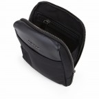 Umhängetasche Finix Nero, Farbe: schwarz, Marke: Valentino Bags, EAN: 8054942656032, Abmessungen in cm: 15.5x20.5x4, Bild 6 von 6