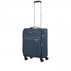 Koffer Aerospin Spinner 55 Expandable Indigo, Farbe: blau/petrol, Marke: American Tourister, EAN: 5400520303998, Abmessungen in cm: 40x55x20, Bild 7 von 16