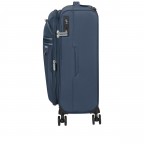 Koffer Aerospin Spinner 55 Expandable Indigo, Farbe: blau/petrol, Marke: American Tourister, EAN: 5400520303998, Abmessungen in cm: 40x55x20, Bild 3 von 16