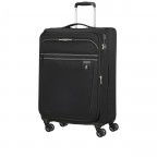 Koffer Aerospin Spinner 69 Expandable Black, Farbe: schwarz, Marke: American Tourister, EAN: 5400520304018, Abmessungen in cm: 43.5x69x27, Bild 2 von 15
