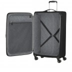 Koffer Aerospin Spinner 80 Expandable Black, Farbe: schwarz, Marke: American Tourister, EAN: 5400520304247, Abmessungen in cm: 46x80x27, Bild 8 von 15