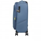 Koffer Summerride Spinner 55 Expandable Coronet Blue, Farbe: blau/petrol, Marke: American Tourister, EAN: 5400520308665, Abmessungen in cm: 40x55x20, Bild 3 von 11