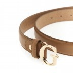 Gürtel individuell kürzbar Bundweite 90 CM Camel, Farbe: cognac, Marke: Guess, EAN: 7626741085286, Bild 4 von 4
