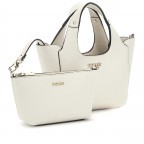 Handtasche Helina mit herausnehmbarer Tasche Bone, Farbe: beige, Marke: Guess, EAN: 0190231934462, Abmessungen in cm: 16.5x16.5x8.8, Bild 2 von 9