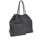 Shopper Eco Victtoria 4G-Logo mit herausnehmbarer Tasche Coal, Farbe: anthrazit, Marke: Guess, EAN: 0190231884330, Abmessungen in cm: 42x35x20, Bild 2 von 8