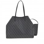 Shopper Eco Victtoria 4G-Logo mit herausnehmbarer Tasche Coal, Farbe: anthrazit, Marke: Guess, EAN: 0190231884330, Abmessungen in cm: 42x35x20, Bild 3 von 8