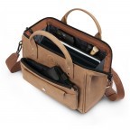 Umhängetasche Crossbody Moscow mit austauschbarer Fronttasche Cognac, Farbe: cognac, Marke: Cabaia, EAN: 3667022013806, Abmessungen in cm: 26x20x11, Bild 7 von 8
