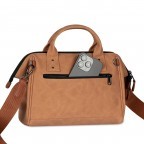 Umhängetasche Crossbody Moscow mit austauschbarer Fronttasche Cognac, Farbe: cognac, Marke: Cabaia, EAN: 3667022013806, Abmessungen in cm: 26x20x11, Bild 2 von 8