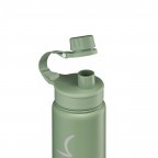 Trinkflasche Edelstahl Nordic Jade Green, Farbe: grün/oliv, Marke: Satch, EAN: 4057081190133, Abmessungen in cm: 7x23.5x7, Bild 3 von 5