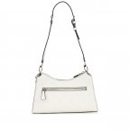 Umhängetasche Cresidia 4G-Logo Peony Off White, Farbe: beige, Marke: Guess, EAN: 0190231932697, Abmessungen in cm: 26.5x16.5x7.5, Bild 3 von 6