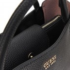 Handtasche Brenton Black, Farbe: schwarz, Marke: Guess, EAN: 0190231949961, Abmessungen in cm: 28x21.5x10, Bild 7 von 8