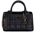Handtasche Edita Black, Farbe: schwarz, Marke: Guess, EAN: 0190231936244, Abmessungen in cm: 27.5x16.5x10, Bild 1 von 6