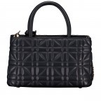 Handtasche Edita Black, Farbe: schwarz, Marke: Guess, EAN: 0190231936244, Abmessungen in cm: 27.5x16.5x10, Bild 3 von 6