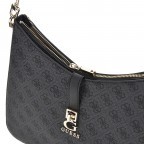 Beuteltasche Zamira 4G-Logo Coal, Farbe: anthrazit, Marke: Guess, EAN: 0190231931942, Abmessungen in cm: 30x26x8, Bild 5 von 5