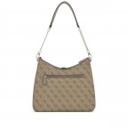 Beuteltasche Zamira 4G-Logo Latte, Farbe: cognac, Marke: Guess, EAN: 0190231931966, Abmessungen in cm: 30x26x8, Bild 3 von 5