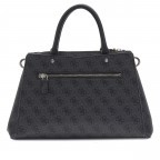 Handtasche Zamira 4G-Logo Coal, Farbe: anthrazit, Marke: Guess, EAN: 0190231931980, Abmessungen in cm: 34x22x11.5, Bild 3 von 7