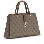 Handtasche Zamira 4G-Logo Latte, Farbe: cognac, Marke: Guess, EAN: 0190231932000, Abmessungen in cm: 34x22x11.5, Bild 2 von 7