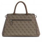 Handtasche Zamira 4G-Logo Latte, Farbe: cognac, Marke: Guess, EAN: 0190231932000, Abmessungen in cm: 34x22x11.5, Bild 3 von 7