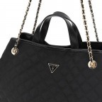 Shopper Giully mit herausnehmbarer Tasche Black, Farbe: schwarz, Marke: Guess, EAN: 0190231937258, Abmessungen in cm: 39x31x17.5, Bild 8 von 8