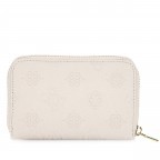 Geldbörse Cresidia 4G-Logo Peony Off White, Farbe: beige, Marke: Guess, EAN: 0190231932659, Abmessungen in cm: 14x9.5x2.5, Bild 2 von 3