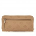 Geldbörse Cresidia mit Griffschlaufe Beige, Farbe: beige, Marke: Guess, EAN: 0190231932673, Abmessungen in cm: 20.5x10x3, Bild 2 von 4