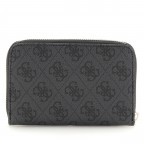 Geldbörse Laurel 4G-Logo Coal, Farbe: anthrazit, Marke: Guess, EAN: 0190231881698, Abmessungen in cm: 14.2x9.5x2.3, Bild 2 von 3