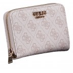 Geldbörse Zamira 4G-Logo Dark Taupe, Farbe: taupe/khaki, Marke: Guess, EAN: 0190231932079, Abmessungen in cm: 14x9x2.3, Bild 2 von 4