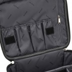 Kulturbeutel Wilder Travel 4G-Logo Peony Black, Farbe: schwarz, Marke: Guess, EAN: 0190231933991, Abmessungen in cm: 26.5x22.5x9.5, Bild 5 von 5