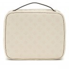 Kulturbeutel Wilder Travel 4G-Logo Peony Bone, Farbe: beige, Marke: Guess, EAN: 0190231934004, Abmessungen in cm: 26.5x22.5x9.5, Bild 2 von 5