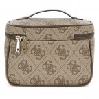 Kosmetikkoffer Berta 4G-Logo Latte Brown, Farbe: cognac, Marke: Guess, EAN: 0190231944348, Abmessungen in cm: 26x18x12.5, Bild 2 von 4